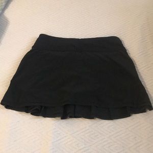 lululemon Black Pacer Skirt